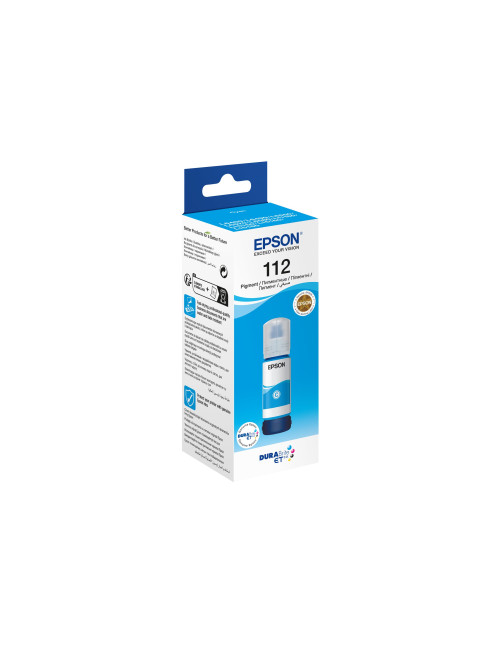 Epson 112 EcoTank Pigment | C13T06C24A | Ink Bottle | Cyan