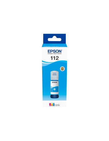 Epson 112 EcoTank Pigment | C13T06C24A | Ink Bottle | Cyan