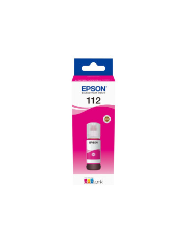 Epson 112 EcoTank Pigment | C13T06C34A | Ink Bottle | Magenta