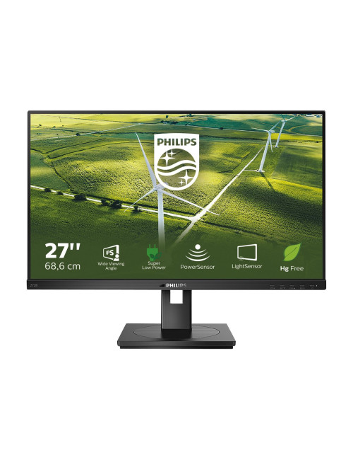 Philips | 272B1G/00 | 27 " | IPS | 16:9 | 75 Hz | 4 ms | 1920 x 1080 pixels | 250 cd/m | HDMI ports quantity 1 | Black