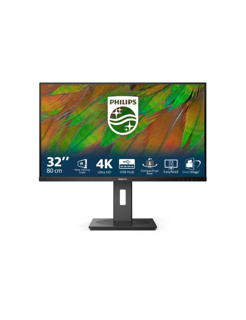 Philips 32B1N3800/00 | 32 " | VA | 16:9 | 60 Hz | 4 ms | 3840 x 2160 pixels | 350 cd/m | HDMI ports quantity 2 | Black
