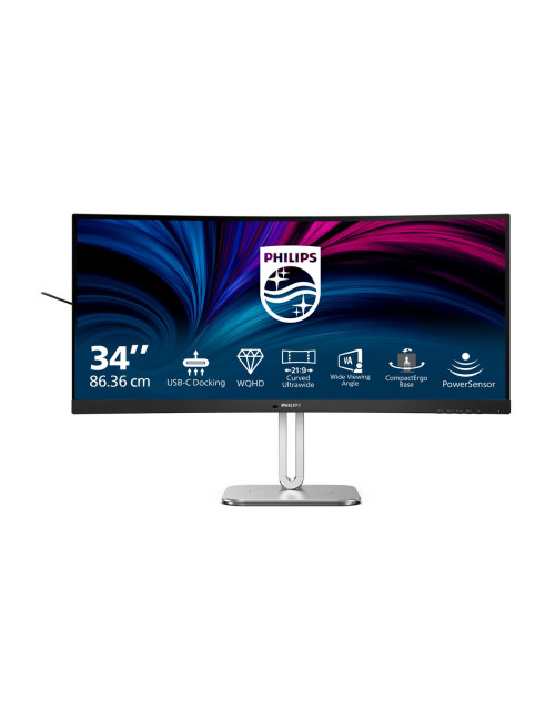 Philips 34B2U5600C/00 | 34 " | VA | 21:9 | 60 Hz | 4 ms | 3440 x 1440 pixels | 300 cd/m | HDMI ports quantity 2