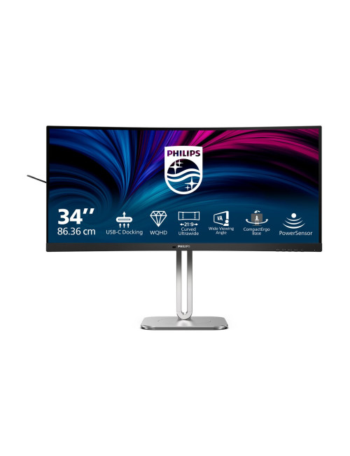 Philips 34B2U5600C/00 | 34 " | VA | 21:9 | 60 Hz | 4 ms | 3440 x 1440 pixels | 300 cd/m | HDMI ports quantity 2