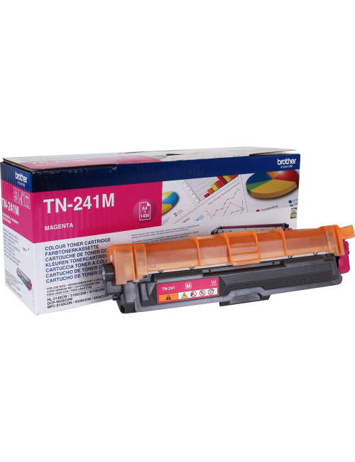 Brother TN-241M | Toner Cartridge | Magenta