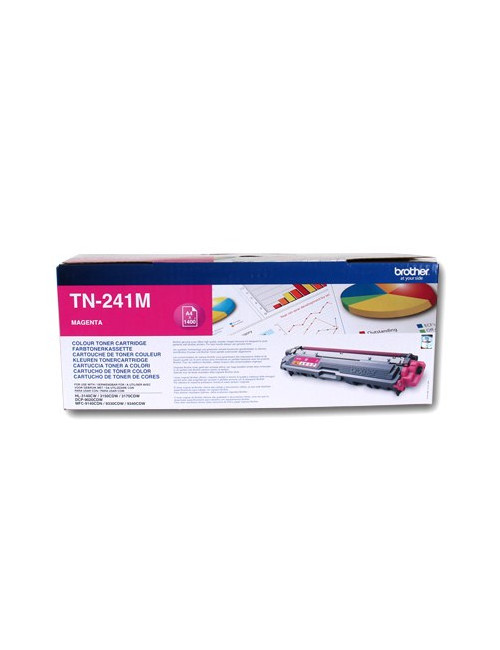 Brother TN-241M | Toner Cartridge | Magenta