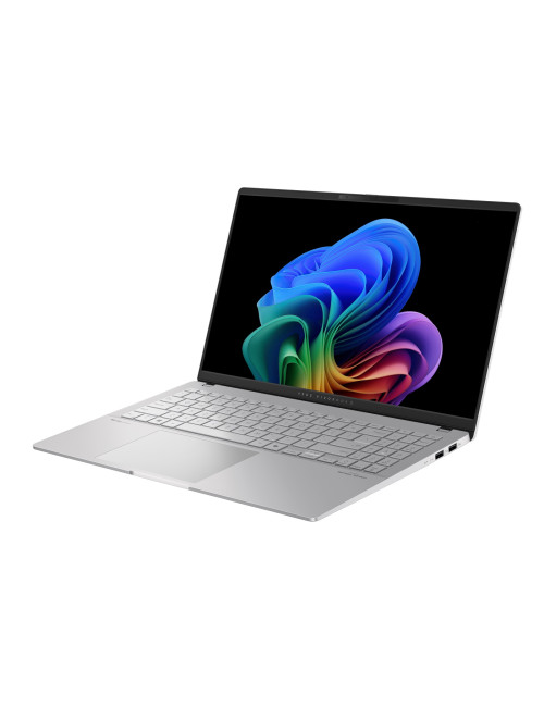Asus Vivobook S S5507QA-MA112W | Cool Silver | 15.6 " | OLED | 3K | 2880 x 1620 pixels | Glossy | Snapdragon X Elite | X1E 78 10