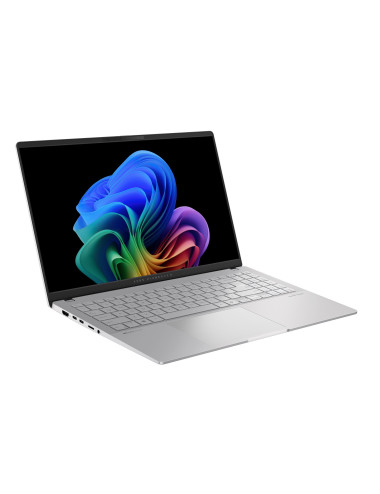 Asus Vivobook S S5507QA-MA112W | Cool Silver | 15.6 " | OLED | 3K | 2880 x 1620 pixels | Glossy | Snapdragon X Elite | X1E 78 10