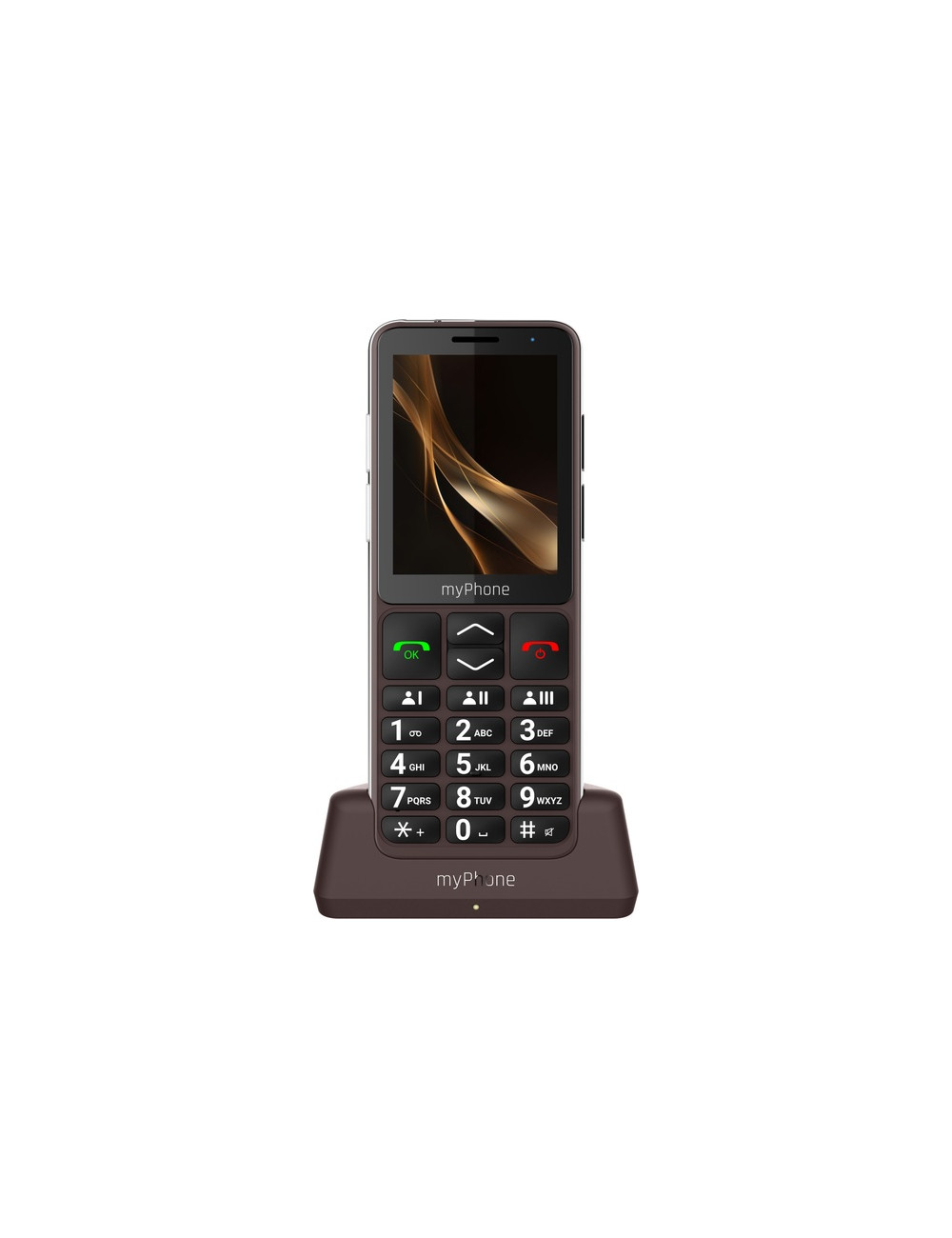 myPhone Bueno LTE Praline Collection | Brown | 2.8 " | IPS | 48 MB | 128 MB | Single SIM | MicroSD | 3G | Bluetooth | Main camer