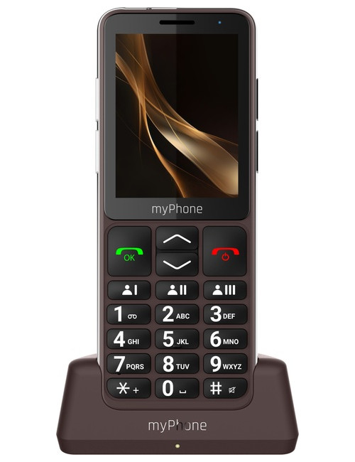 myPhone Bueno LTE Praline Collection | Brown | 2.8 " | IPS | 48 MB | 128 MB | Single SIM | MicroSD | 3G | Bluetooth | Main camer