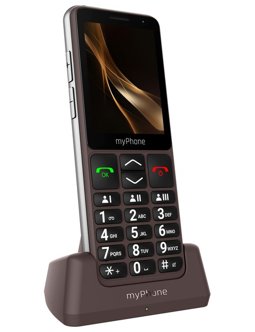 myPhone Bueno LTE Praline Collection | Brown | 2.8 " | IPS | 48 MB | 128 MB | Single SIM | MicroSD | 3G | Bluetooth | Main camer
