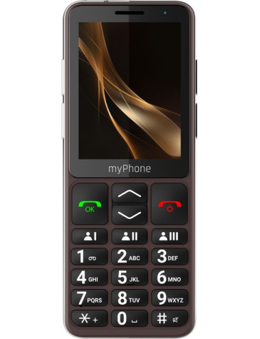 myPhone Bueno LTE Praline Collection | Brown | 2.8 " | IPS | 48 MB | 128 MB | Single SIM | MicroSD | 3G | Bluetooth | Main camer