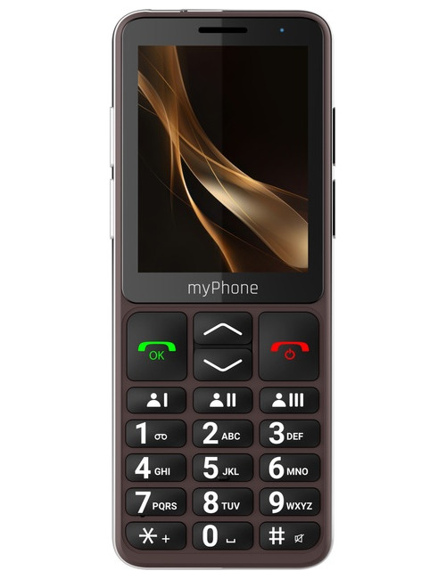 myPhone Bueno LTE Praline Collection | Brown | 2.8 " | IPS | 48 MB | 128 MB | Single SIM | MicroSD | 3G | Bluetooth | Main camer