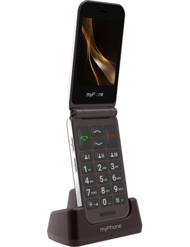 myPhone Harmony LTE Praline Collection | Brown | 2.8+1.44 " | IPS | 48 MB | 128 MB | Single SIM | MicroSD | 3G | Bluetooth | 5.1