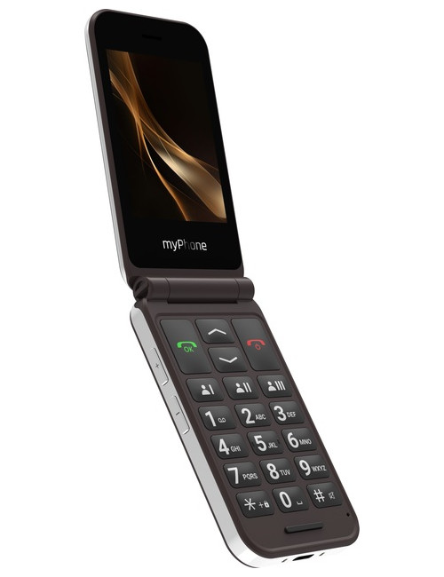 myPhone Harmony LTE Praline Collection | Brown | 2.8+1.44 " | IPS | 48 MB | 128 MB | Single SIM | MicroSD | 3G | Bluetooth | 5.1