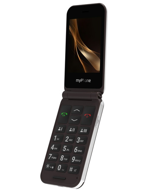 myPhone Harmony LTE Praline Collection | Brown | 2.8+1.44 " | IPS | 48 MB | 128 MB | Single SIM | MicroSD | 3G | Bluetooth | 5.1