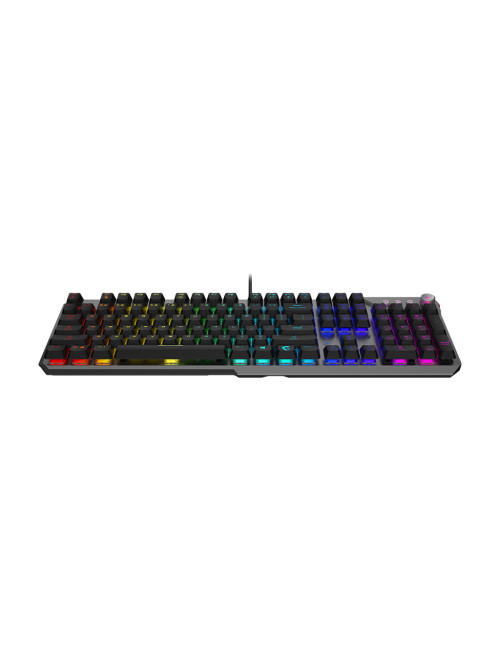 MSI STRIKE 600 SILENT US | Gaming Keyboard | Wired | US | USB 2.0 | KAILH Midnight PRO Silent Tactile