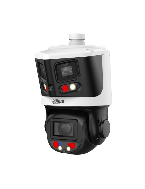 IP valdoma dviguba kamera AI 4MP+8MP STARLIGHT, 10x, IR 30/70m, IP66, WDR, H.265, SMD4