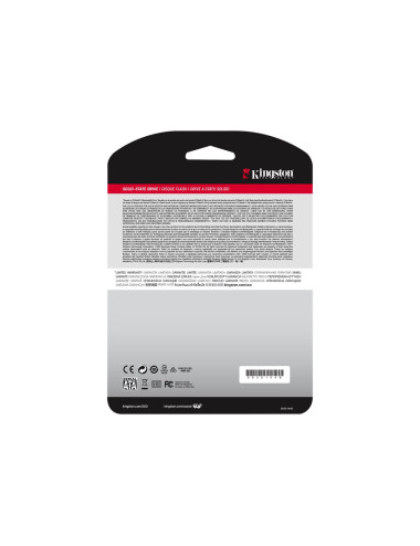 Kingston | SSD | A400 | 960 GB | SSD form factor 2.5" | Solid-state drive interface SATA Rev 3.0 | Read speed 500 MB/s | Write s