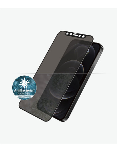PanzerGlass | Apple | For iPhone 12/12 Pro | Glass | Black | Case Friendly | Privacy glass