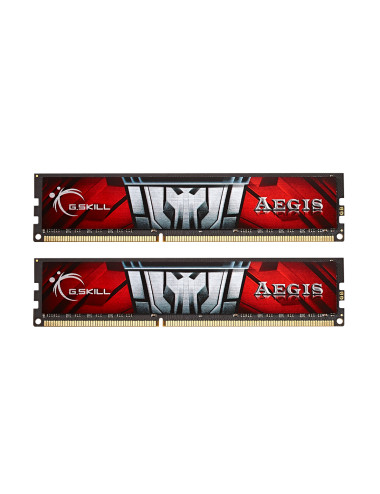 G.Skill | Aegis | 16GB (8GBx2) GB | DDR3 | 1600 MHz | PC/server | Registered No | ECC No