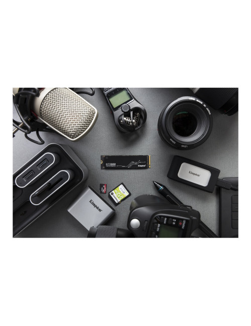 Kingston | SSD | KC3000 | 1024 GB | SSD form factor M.2 2280 | Solid-state drive interface PCIe 4.0 NVMe M.2 | Read speed 7000 M