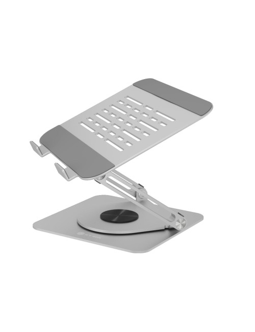 Raidsonic Laptop stands IB-NH300-R | Ergonomic positioning, Rotatable design | 17 " | Silver