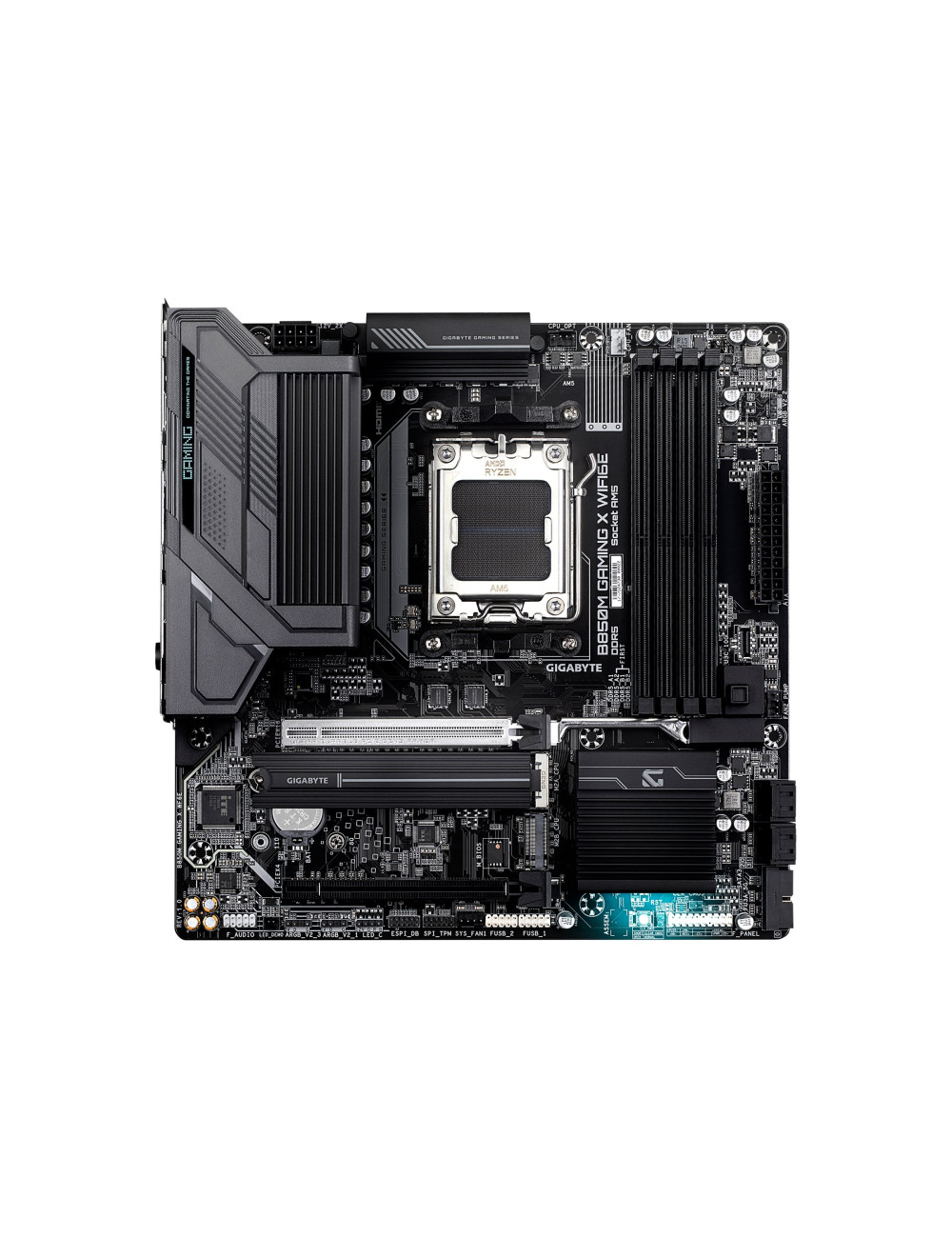 Gigabyte B850M GAMING X WIFI6E | Processor family AMD | Processor socket AM5 | DDR5 SDRAM | Supported hard disk drive interfaces