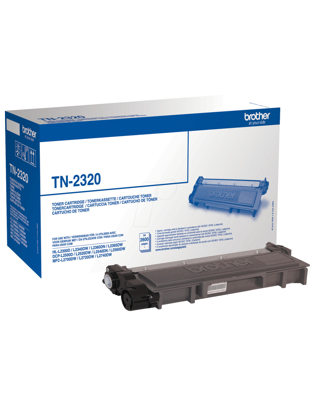 Brother TN-2320 | Toner Cartridge | Black