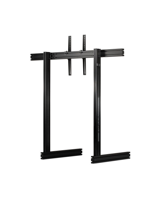 Next Level Racing Floor stand | ELITE Free Standing Single Monitor Stand | Vertical adjustment | 65 " | Black