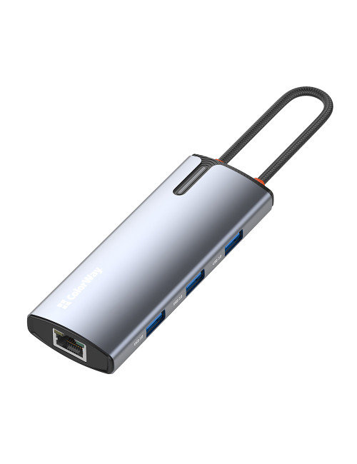 ColorWay 6-in-1 Docking Station | CW-HUB02 | 100 W