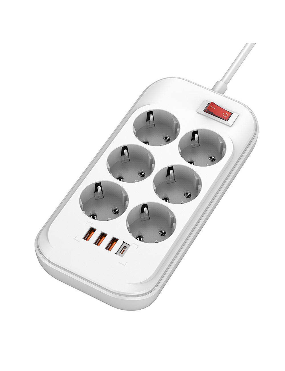 ColorWay Power Socket | CW-CHE64PDW