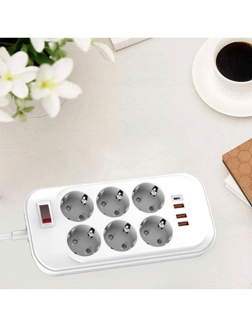 ColorWay Power Socket | CW-CHE64PDW