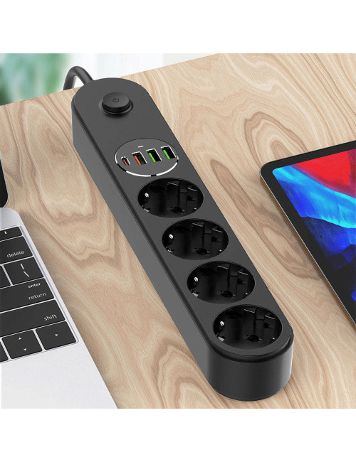 ColorWay Power Socket | CW-CHE44PDB