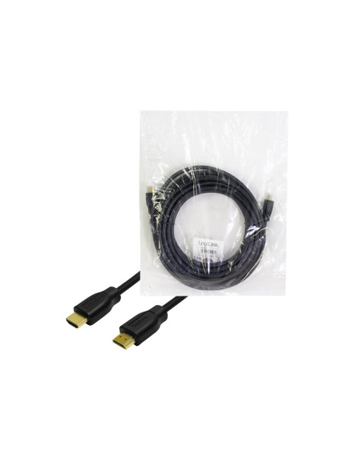 Logilink | HDMI A male - HDMI A male, 1.4v | black | HDMI | HDMI | HDMI to HDMI | 1.5 m