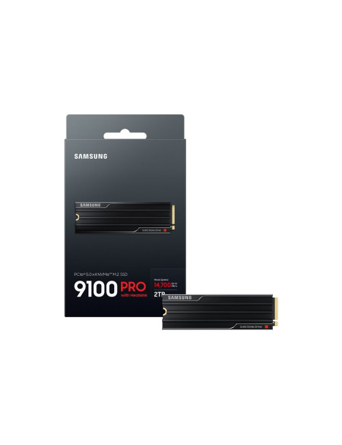 Samsung 9100 PRO | 2000 GB | SSD form factor M.2 2280 | Solid-state drive interface PCI Express 5.0 x4 (NVMe) | Read speed 14700