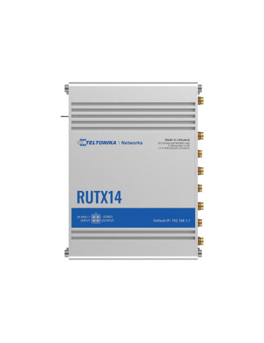LTE Cat 12 Router | RUTX14 | 802.11ac | 867 Mbit/s | 10/100/1000 Mbps Mbit/s | Ethernet LAN (RJ-45) ports 5 | MU-MiMO Yes | 4G |