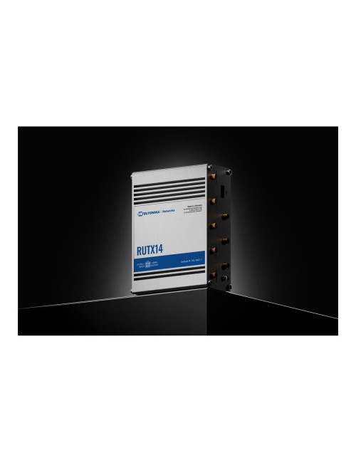LTE Cat 12 Router | RUTX14 | 802.11ac | 867 Mbit/s | 10/100/1000 Mbps Mbit/s | Ethernet LAN (RJ-45) ports 5 | MU-MiMO Yes | 4G |