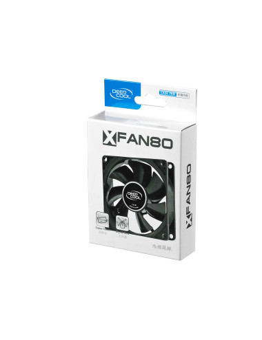 80mm case ventilation fan, 2 Pin hydro bearing, | Deepcool
