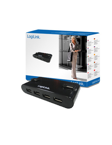 Logilink | USB 2.0 Hub-4 port whit power adapter