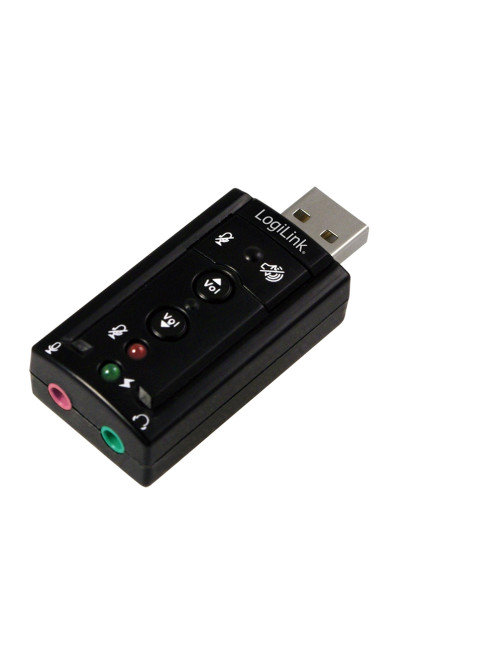 Logilink | USB Audio adapter, 7.1 sound effect