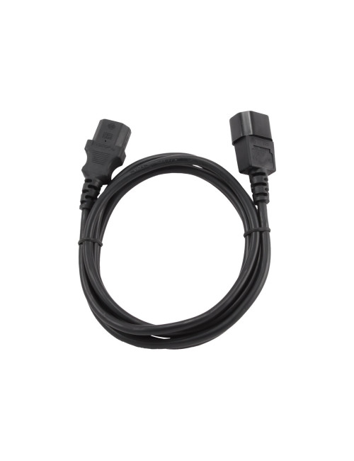 Cablexpert | PC-189-VDE power extension cable 1.8 meter | Black C14 coupler | C14 coupler