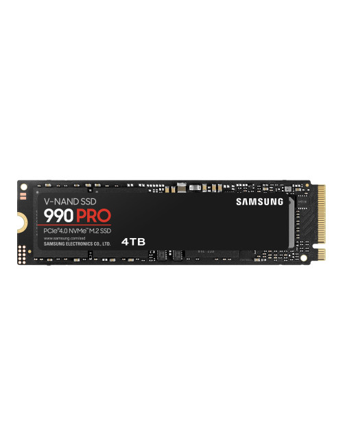Samsung | 990 PRO | 4000 GB | SSD form factor M.2 2280 | Solid-state drive interface NVMe | Read speed 7450 MB/s | Write speed 6