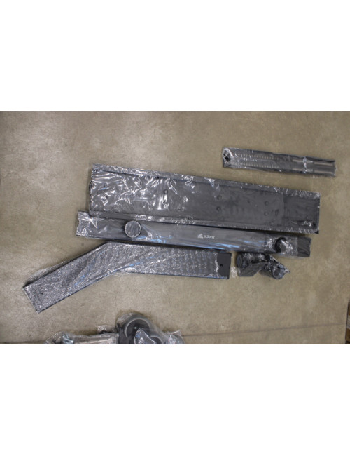 SALE OUT. | EDBAK | TR18 | Trolleys & Stands | 60-98 " | Maximum weight (capacity) 80 kg | DAMAGED PACKAGING, SCARTCHED | Black