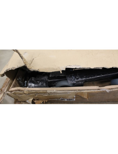 SALE OUT. | EDBAK | TR18 | Trolleys & Stands | 60-98 " | Maximum weight (capacity) 80 kg | DAMAGED PACKAGING, SCARTCHED | Black