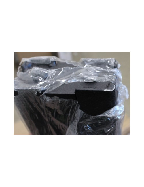 SALE OUT. | EDBAK | TR18 | Trolleys & Stands | 60-98 " | Maximum weight (capacity) 80 kg | DAMAGED PACKAGING, SCARTCHED | Black