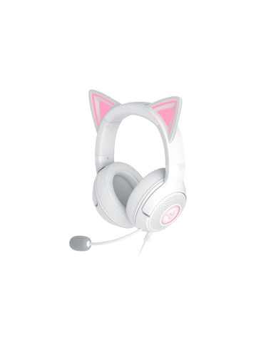 Razer Headset | Kraken Kitty V2 | Wired | Over-ear | Microphone | Noise canceling | White