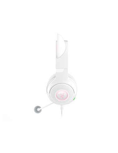 Razer Headset | Kraken Kitty V2 | Wired | Over-ear | Microphone | Noise canceling | White