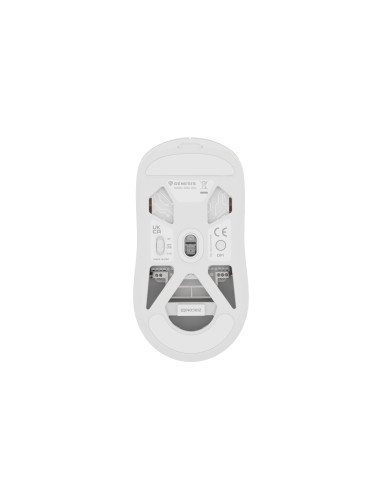 Genesis Zircon 660 PRO | Wireless/Wired | Gaming Mouse | 2.4 GHz, Bluetooth, USB | White