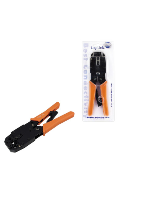 Logilink | Crimping tool universal with cutter and isolater metal