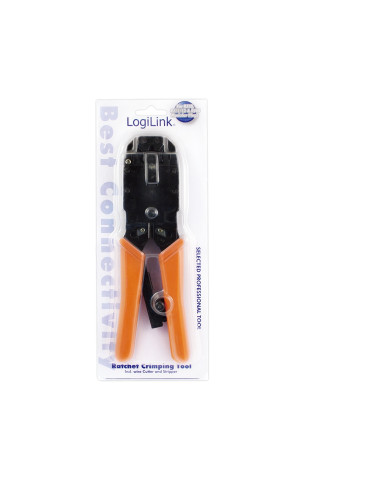 Logilink | Crimping tool universal with cutter and isolater metal